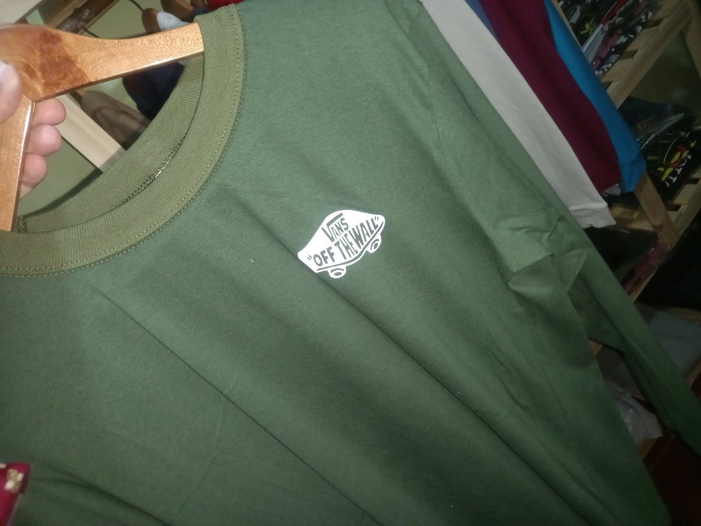 Remera manga larga algodon