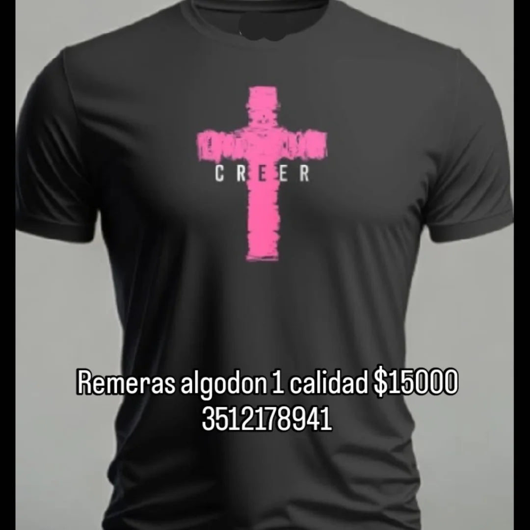 Remera algodon premiun